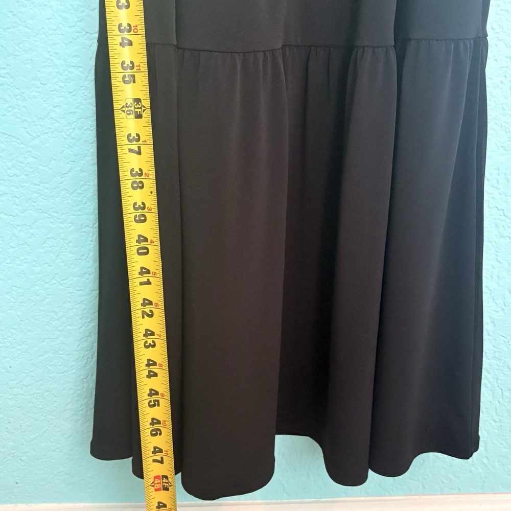Michael Kors Vintage black, long tiered maxi dress with spaghetti straps -medium - Picture 11 of 13